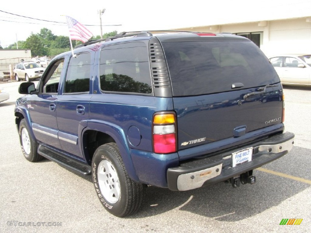 2005 Tahoe LT 4x4 - Dark Blue Metallic / Gray/Dark Charcoal photo #5