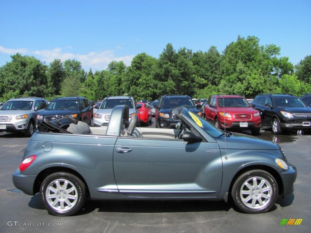 Magnesium Green Pearl 2006 Chrysler PT Cruiser Touring Convertible Exterior Photo #50904967