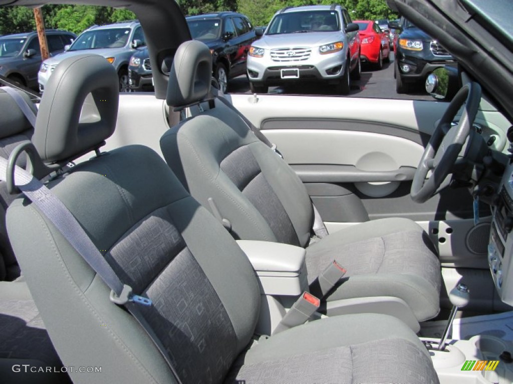Pastel Slate Gray Interior 2006 Chrysler PT Cruiser Touring Convertible Photo #50905126