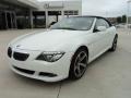 Alpine White - 6 Series 650i Convertible Photo No. 1