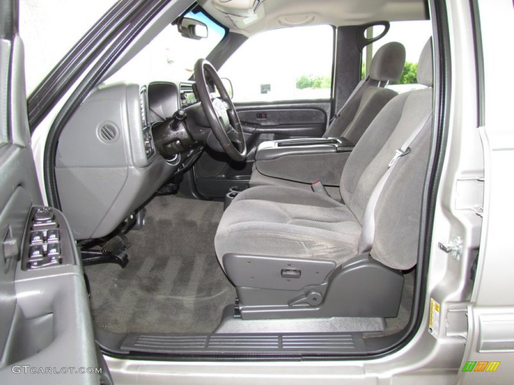 Dark Charcoal Interior 2006 Chevrolet Silverado 2500HD LT Crew Cab Photo #50906509