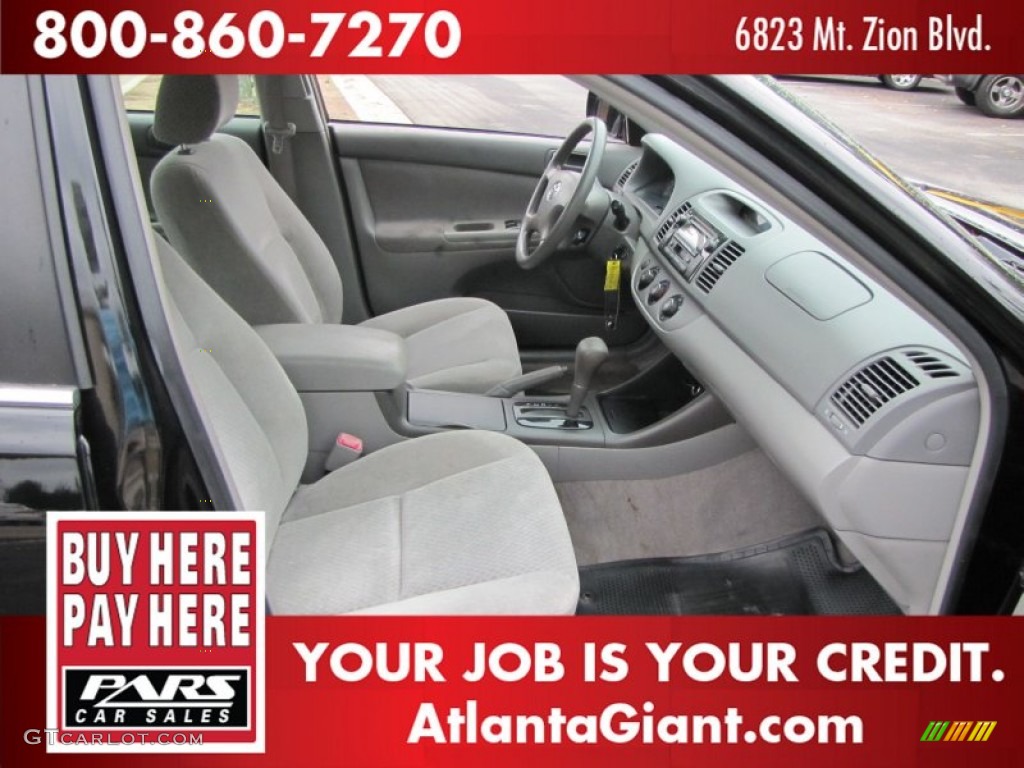 2004 Camry LE - Black / Stone photo #8