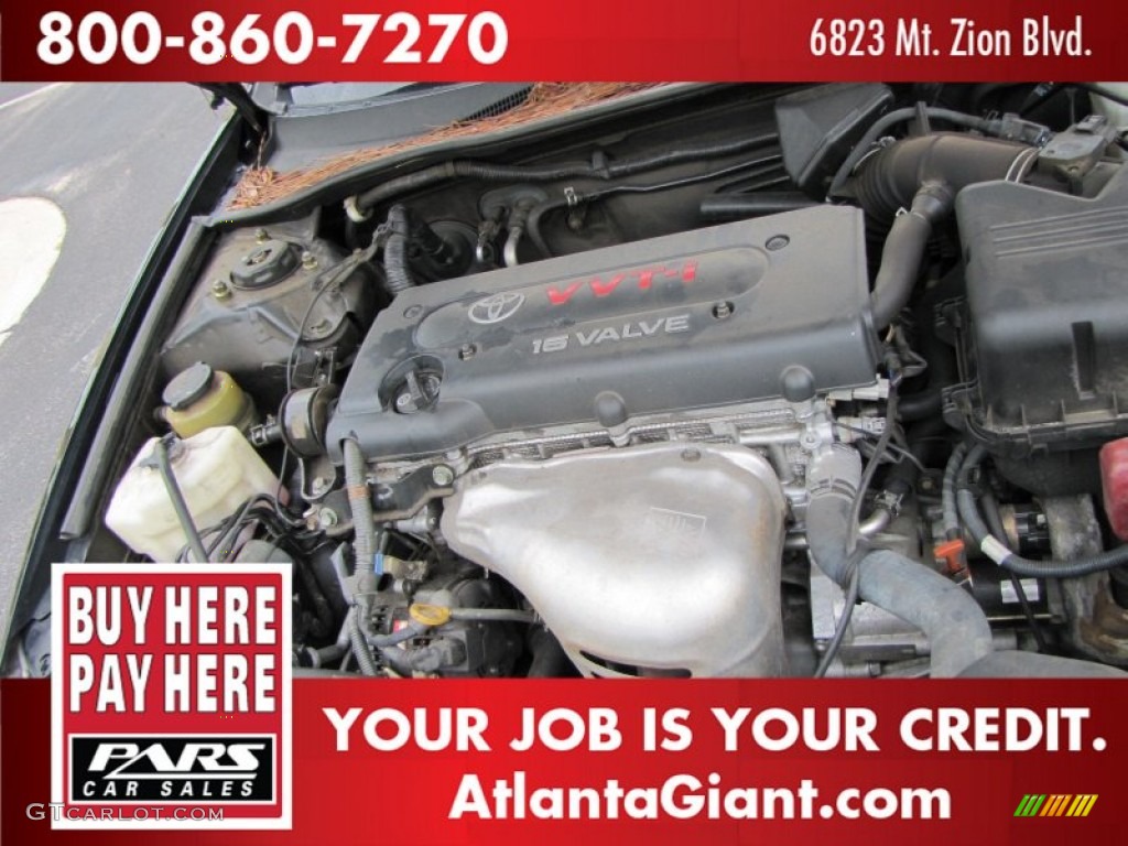 2004 Camry LE - Black / Stone photo #11