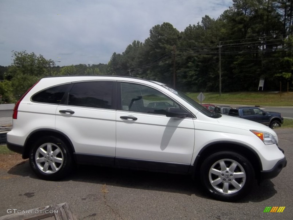 2007 CR-V EX 4WD - Taffeta White / Gray photo #1