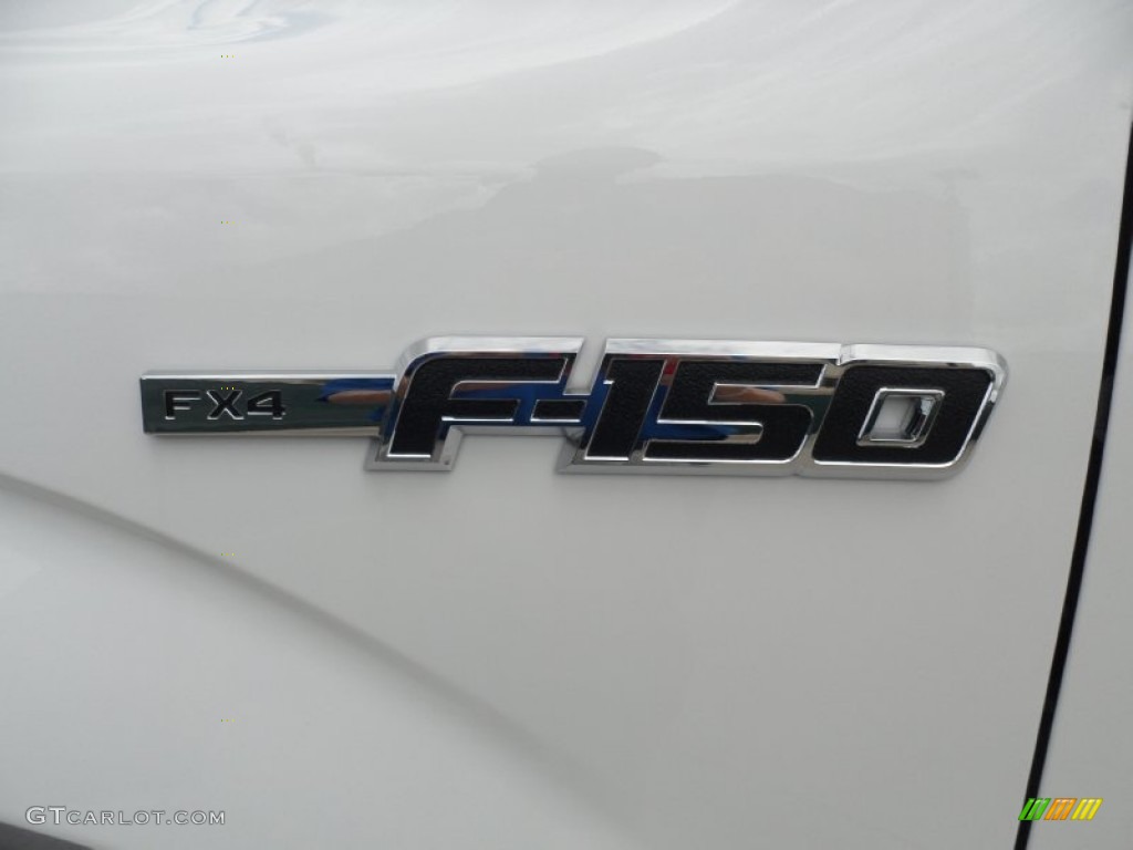 2011 F150 FX4 SuperCrew 4x4 - Oxford White / Black photo #15