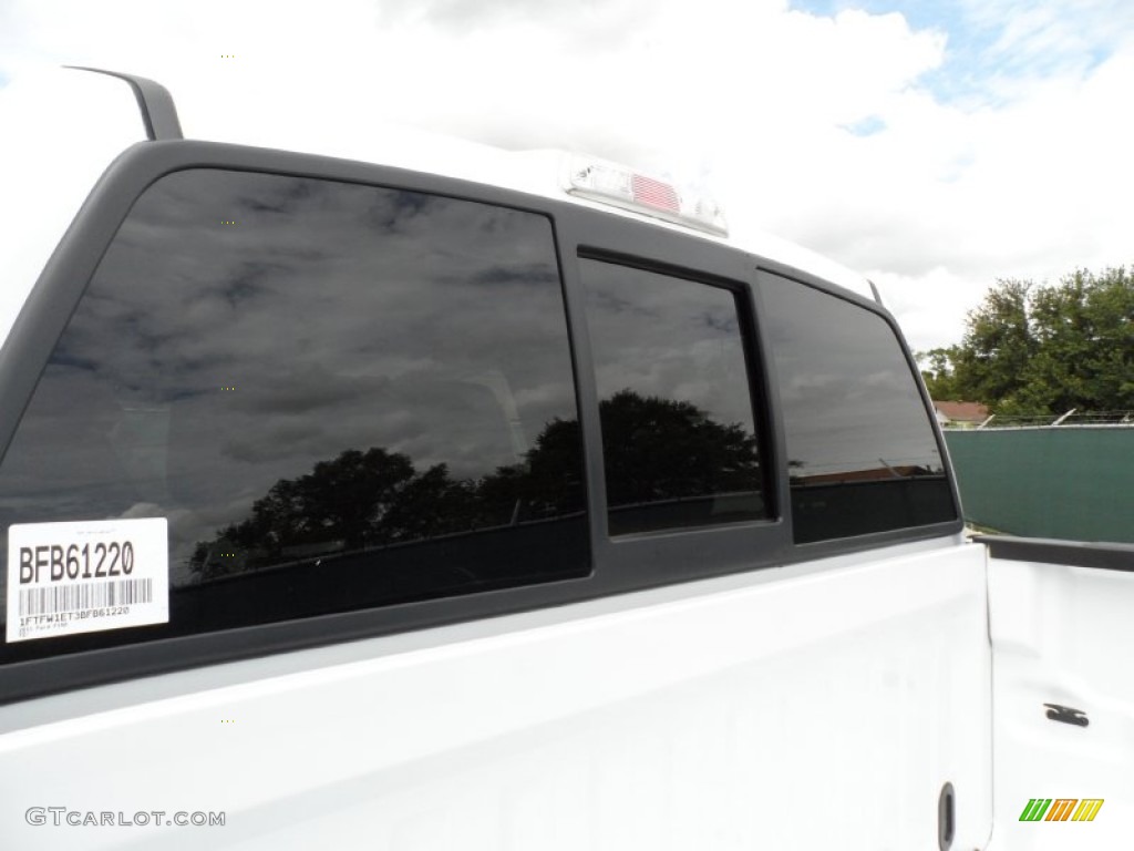 2011 F150 FX4 SuperCrew 4x4 - Oxford White / Black photo #22