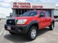 2007 Radiant Red Toyota Tacoma V6 PreRunner Double Cab  photo #1