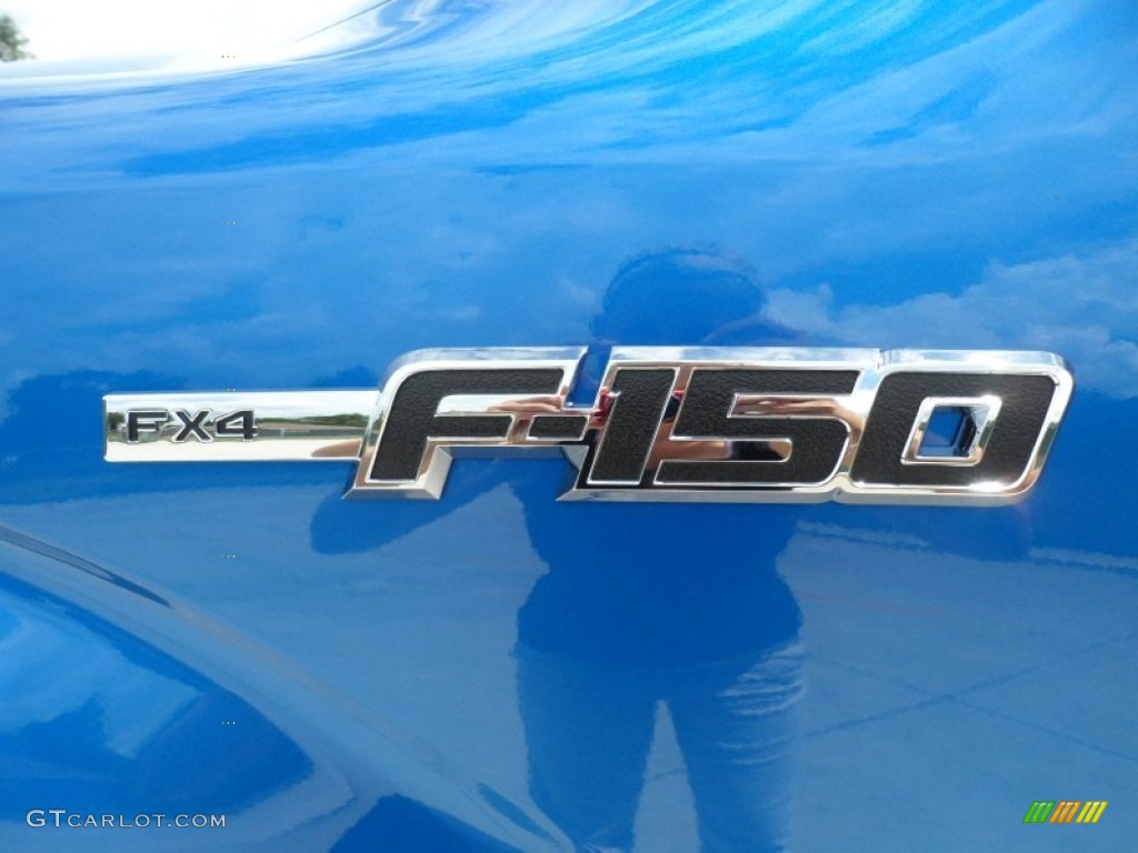 2011 F150 FX4 SuperCrew 4x4 - Blue Flame Metallic / Black photo #12