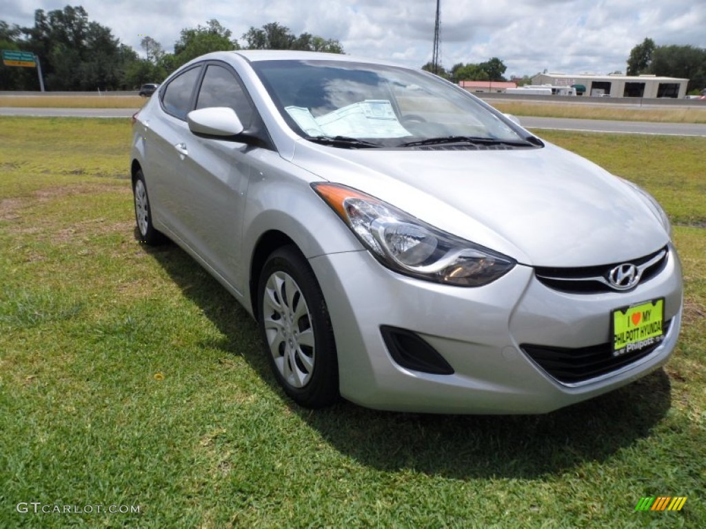 2012 Elantra GLS - Silver / Gray photo #1