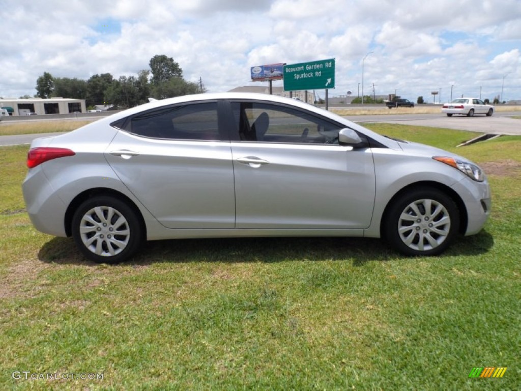 2012 Elantra GLS - Silver / Gray photo #2