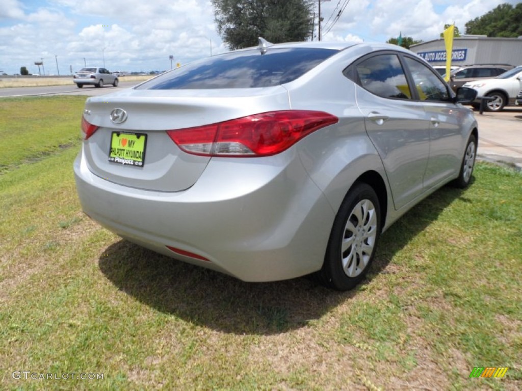 2012 Elantra GLS - Silver / Gray photo #3