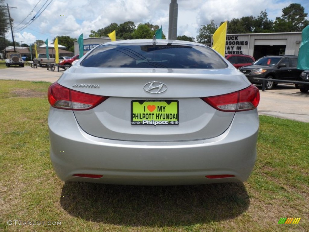 2012 Elantra GLS - Silver / Gray photo #4