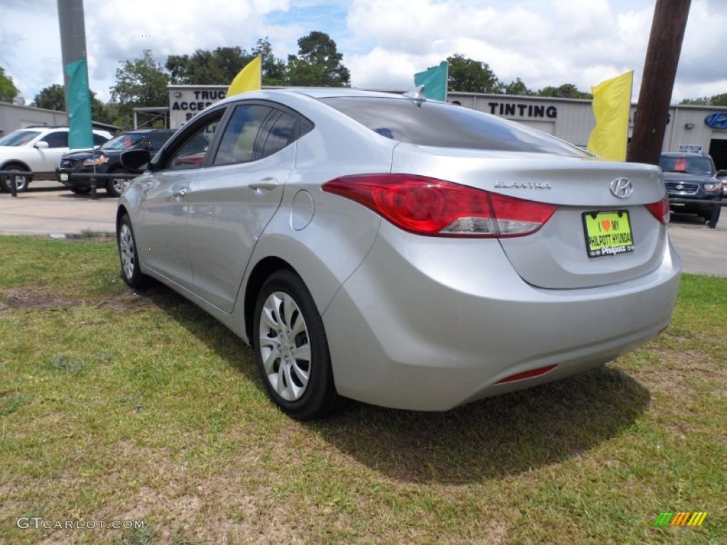 2012 Elantra GLS - Silver / Gray photo #5
