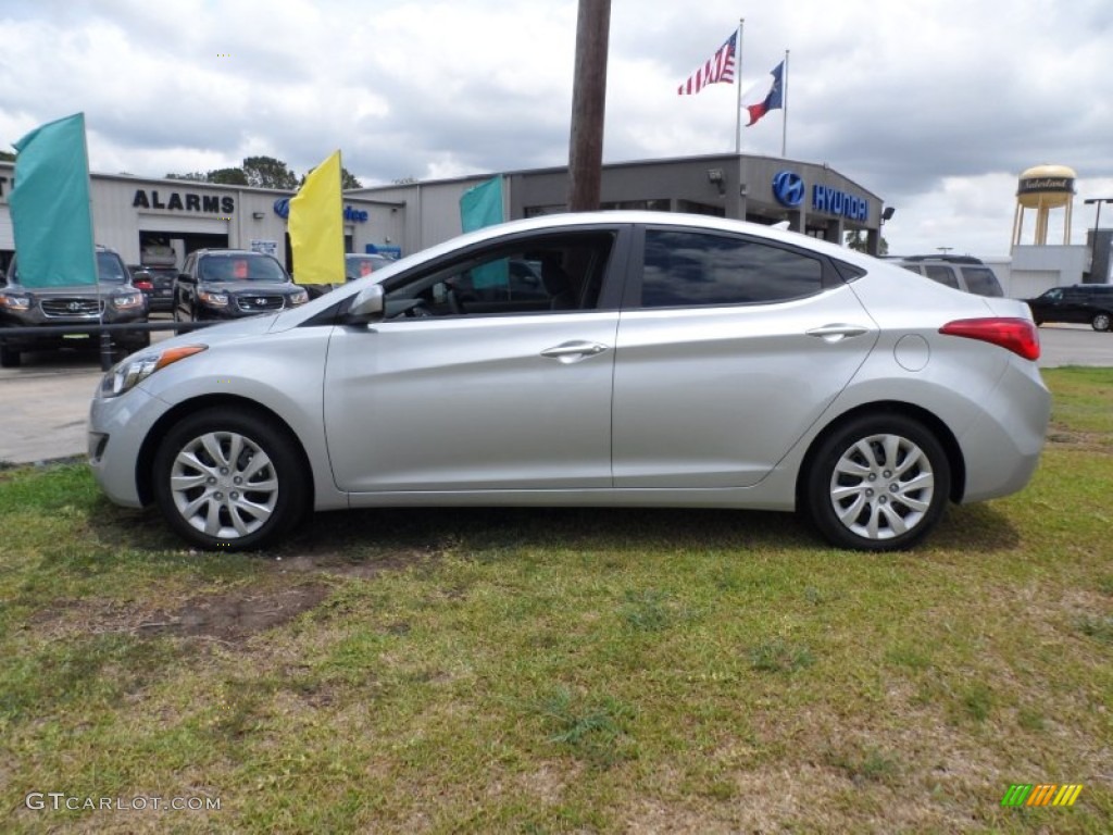 2012 Elantra GLS - Silver / Gray photo #6