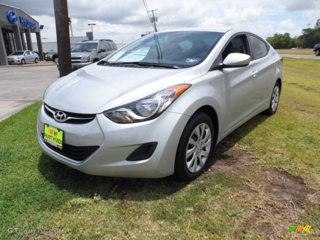 2012 Elantra GLS - Silver / Gray photo #7