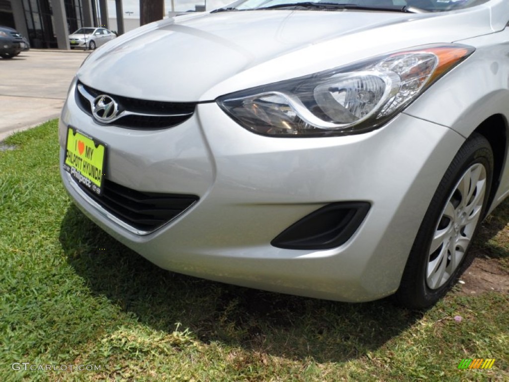 2012 Elantra GLS - Silver / Gray photo #10