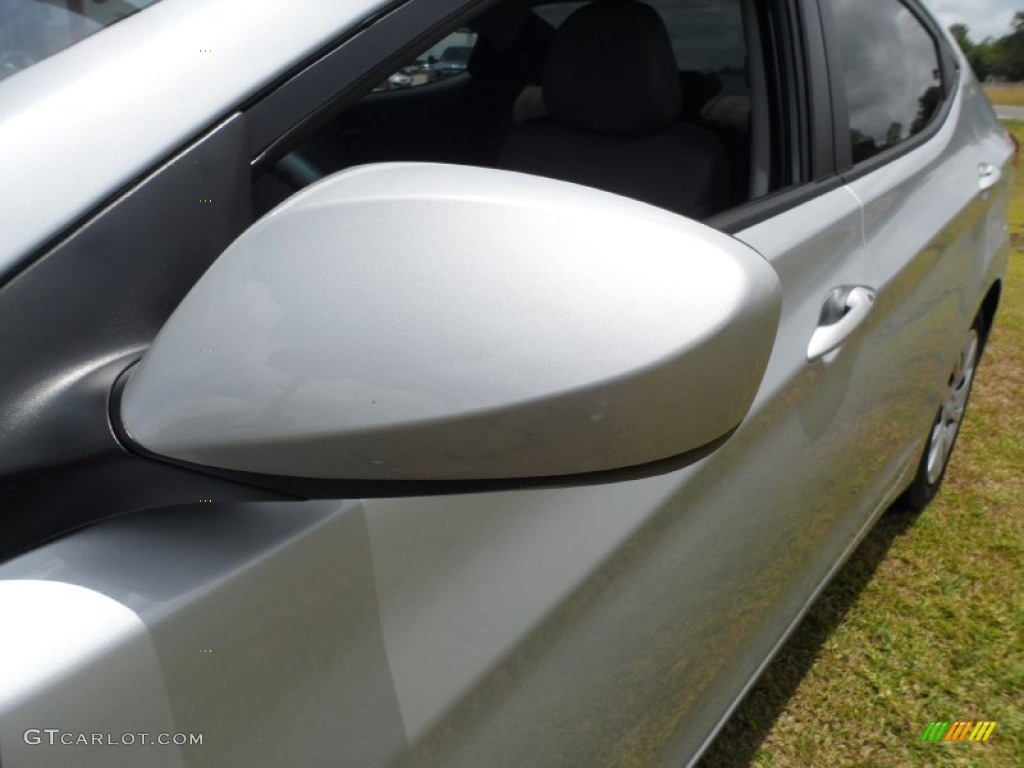 2012 Elantra GLS - Silver / Gray photo #12