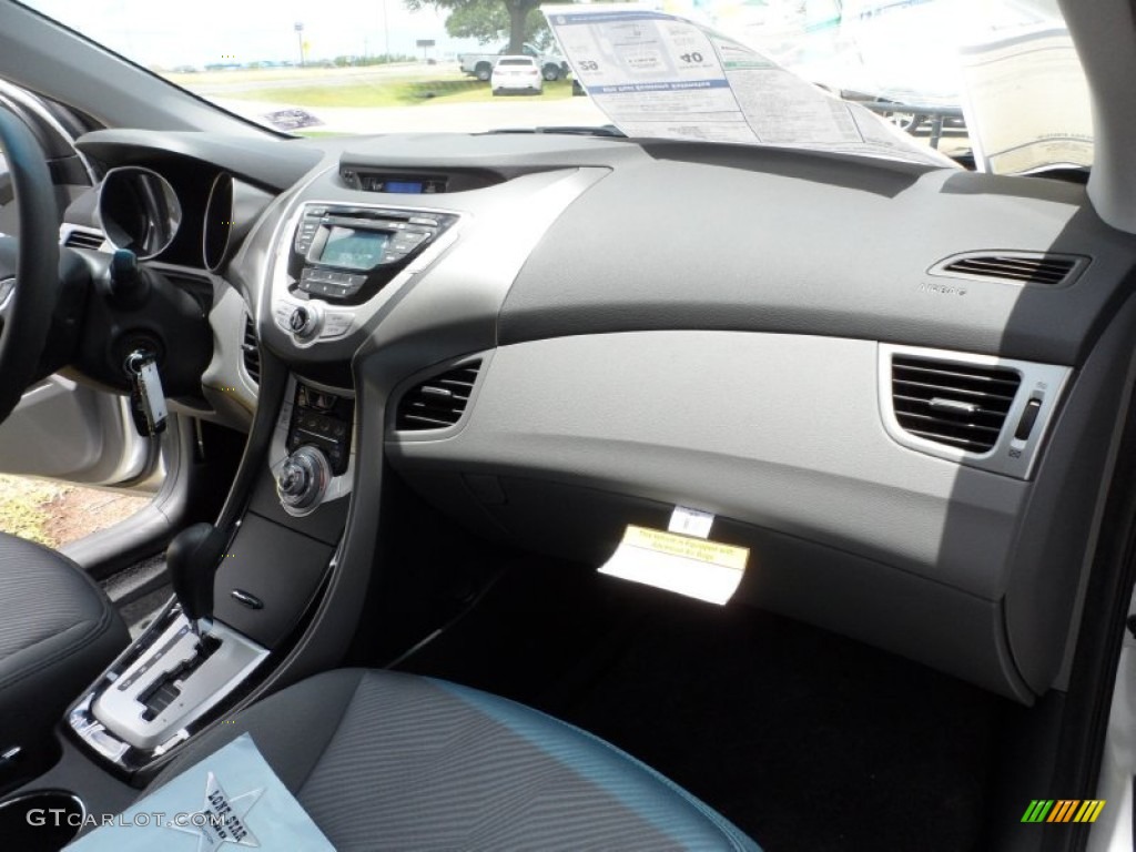 2012 Elantra GLS - Silver / Gray photo #18