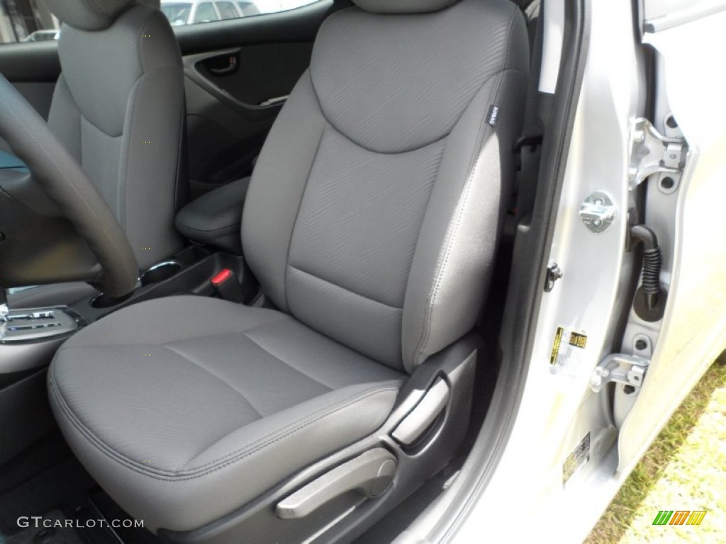 Gray Interior 2012 Hyundai Elantra GLS Photo #50910124