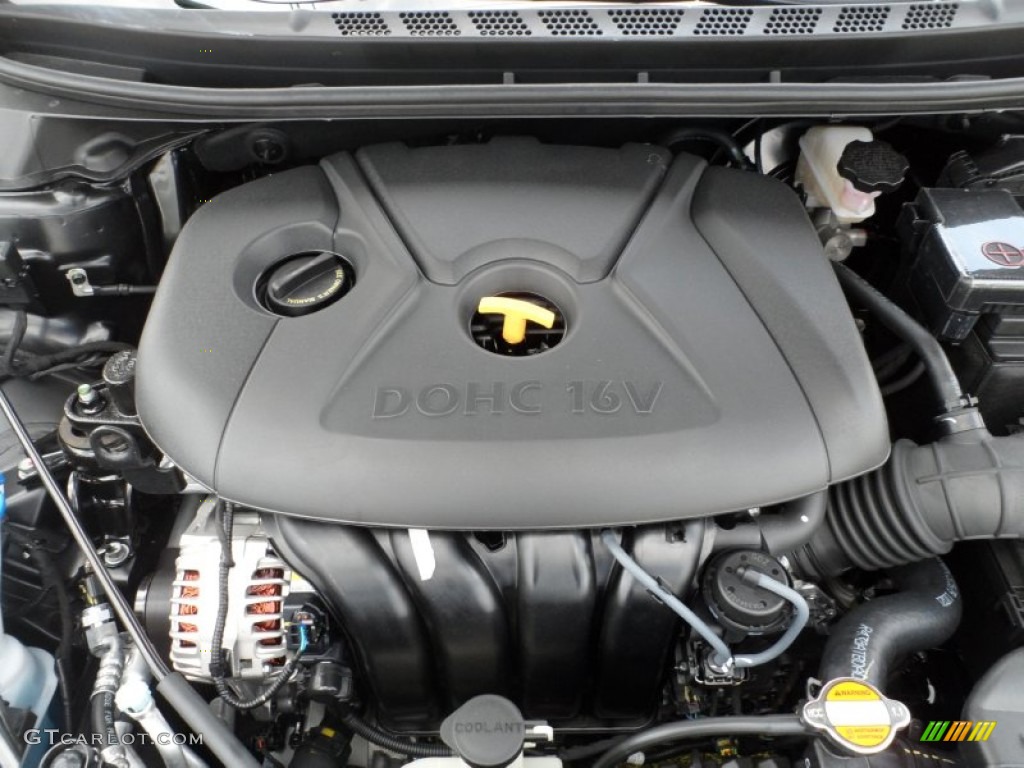 2012 Hyundai Elantra Limited 2.0 Liter DOHC 16-Valve D-CVVT 4 Cylinder Engine Photo #50910361