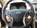 Beige Steering Wheel Photo for 2012 Hyundai Elantra #50910505
