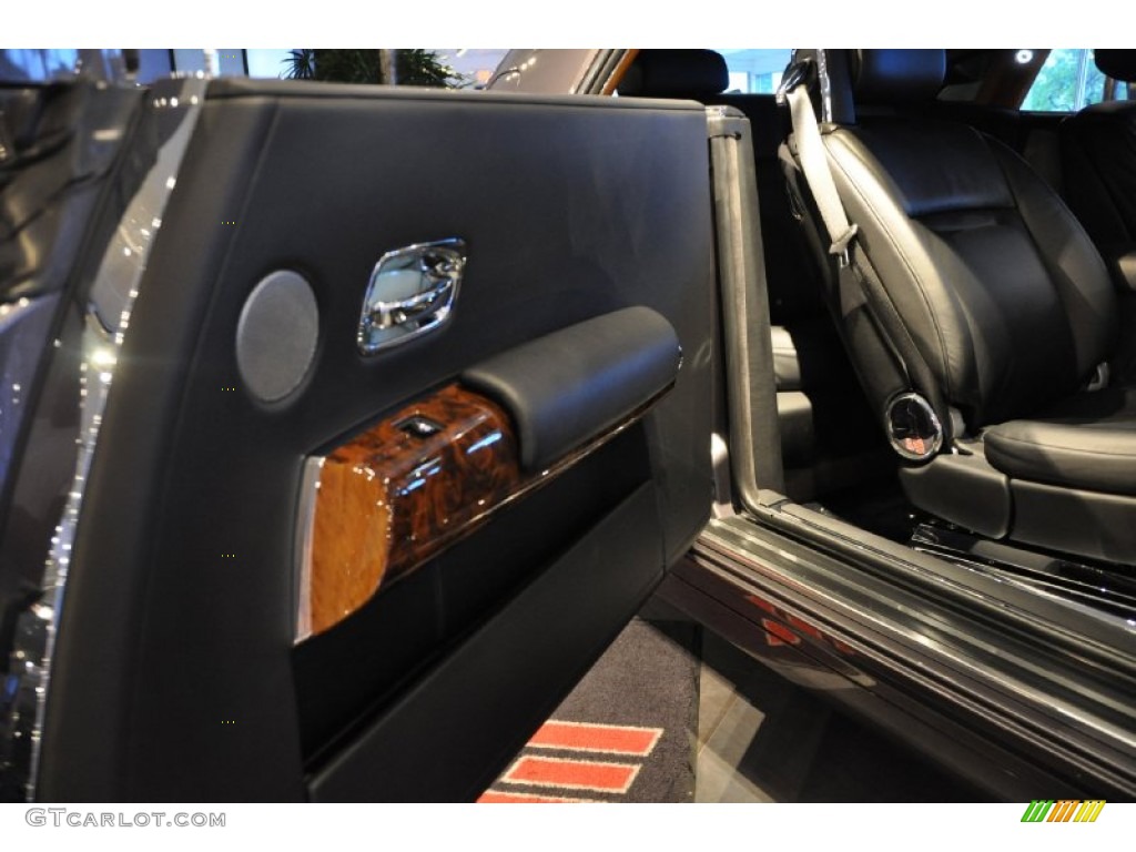 2009 Rolls-Royce Phantom Coupe Black Door Panel Photo #50911132