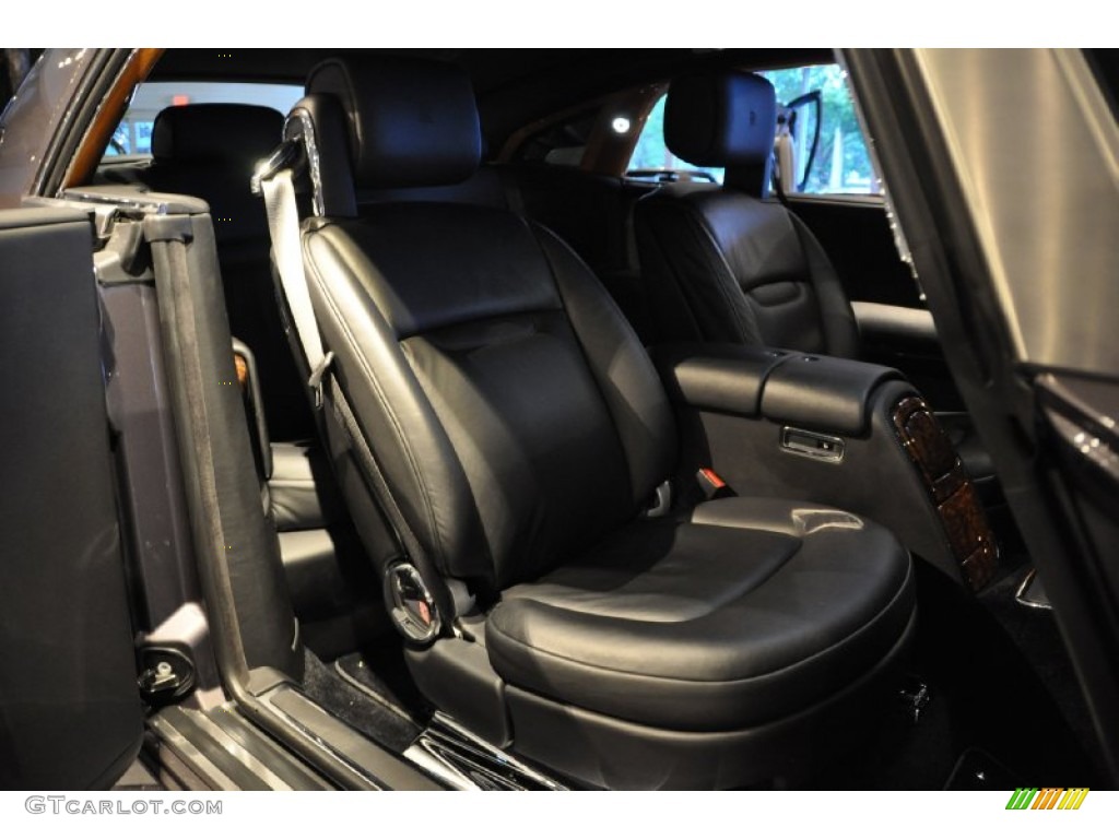 Black Interior 2009 Rolls-Royce Phantom Coupe Photo #50911141