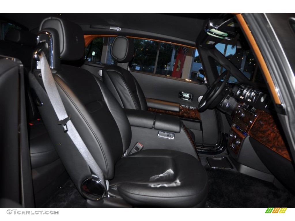 Black Interior 2009 Rolls-Royce Phantom Coupe Photo #50911153