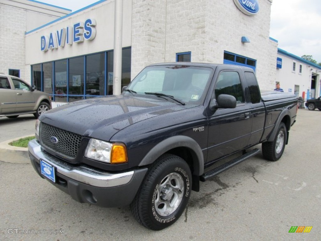 Deep Wedgewood Blue Metallic Ford Ranger