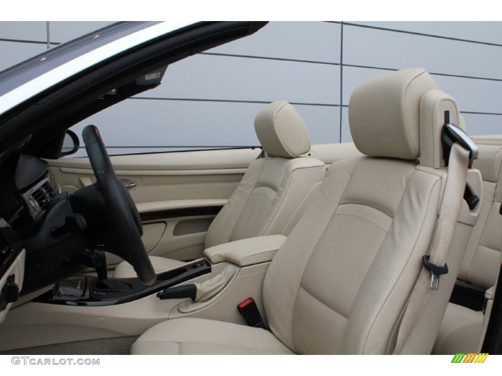 Cream Beige Interior 2008 BMW 3 Series 328i Convertible Photo #50913711