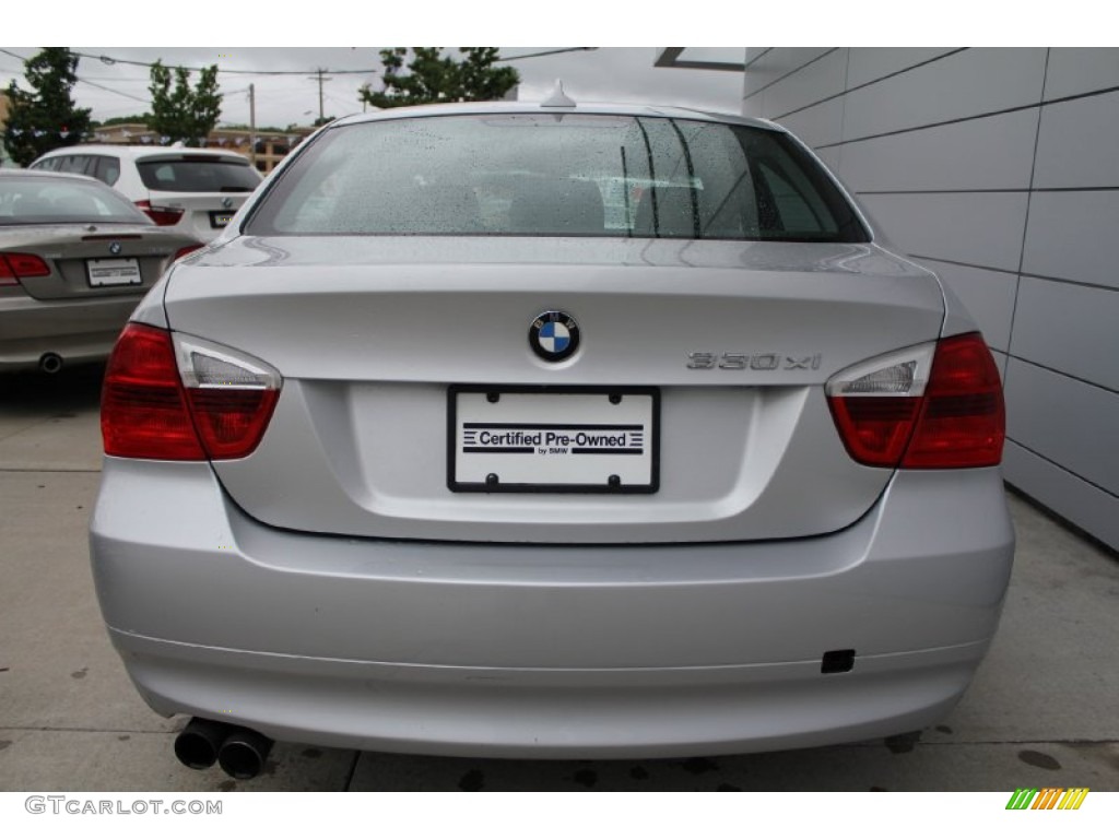 2006 3 Series 330xi Sedan - Titanium Silver Metallic / Black photo #5