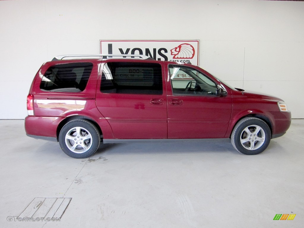 2005 Uplander  - Sport Red Metallic / Medium Gray photo #17