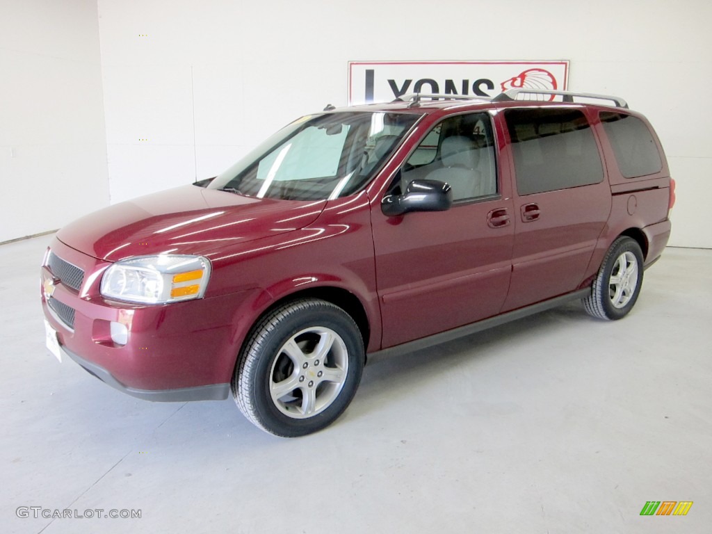 2005 Uplander  - Sport Red Metallic / Medium Gray photo #22