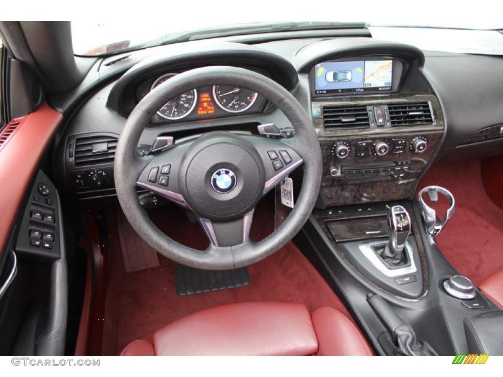 2008 BMW 6 Series 650i Convertible Chateau Dashboard Photo #50914479