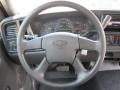 Dark Charcoal 2004 Chevrolet Silverado 1500 LS Extended Cab Steering Wheel