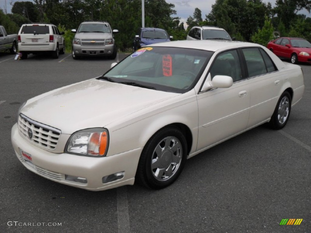 White Diamond 2000 Cadillac DeVille DTS Exterior Photo #50915193