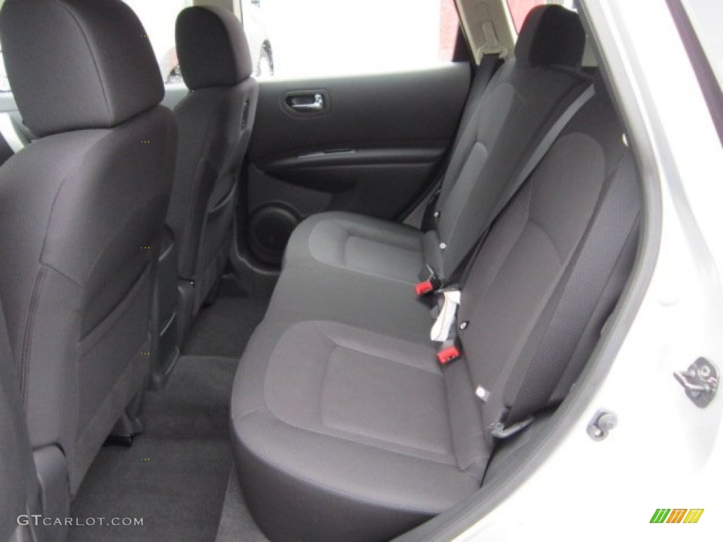 2011 Rogue S AWD - Silver Ice Metallic / Black photo #4