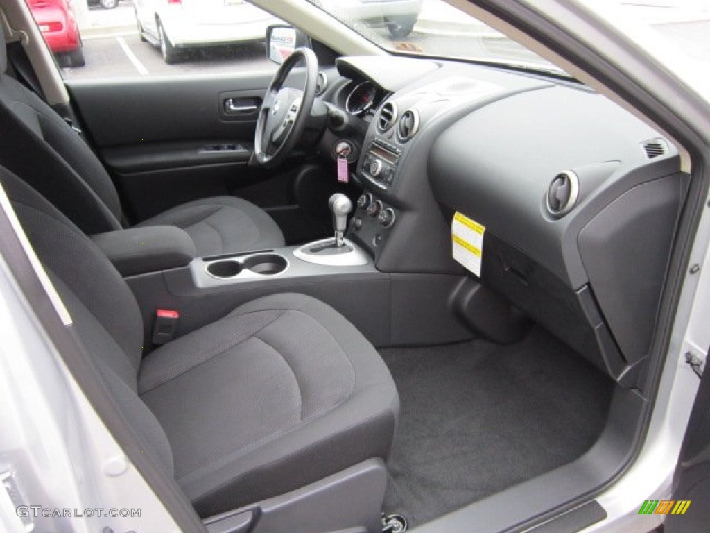 2011 Rogue S AWD - Silver Ice Metallic / Black photo #6