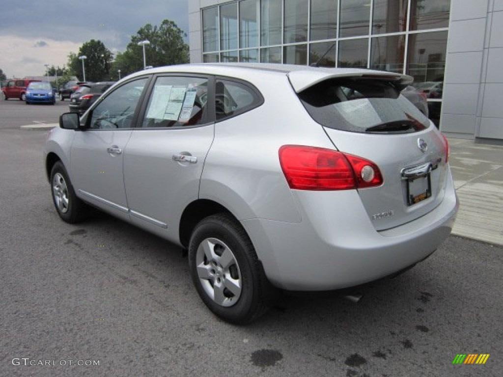 2011 Rogue S AWD - Silver Ice Metallic / Black photo #7