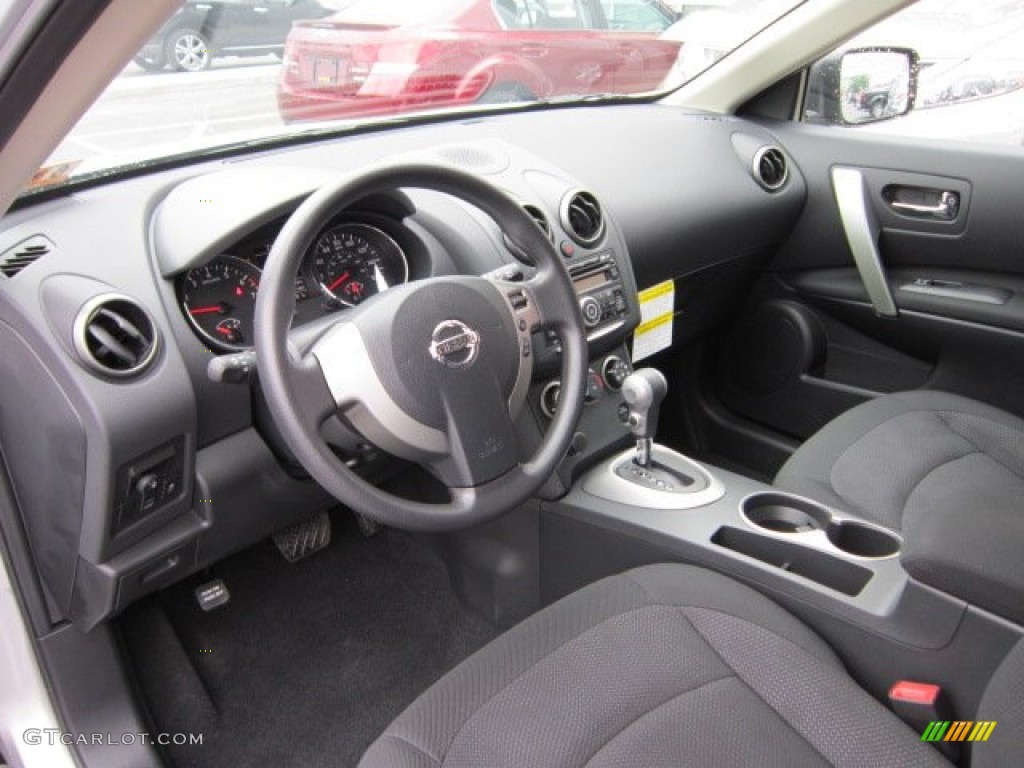2011 Rogue S AWD - Silver Ice Metallic / Black photo #13