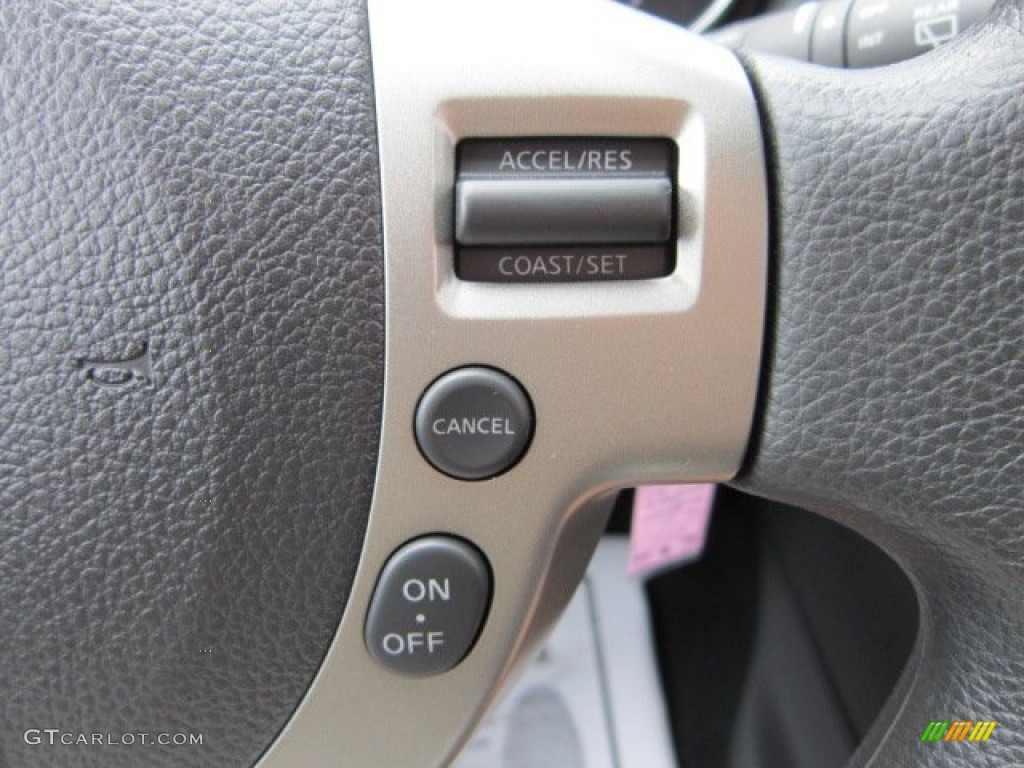 2011 Rogue S AWD - Silver Ice Metallic / Black photo #18