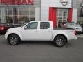 2011 Avalanche White Nissan Frontier Pro-4X Crew Cab 4x4  photo #2