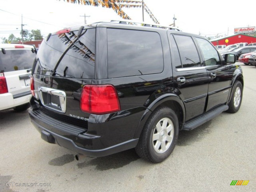 2006 Navigator Luxury 4x4 - Black / Camel photo #5