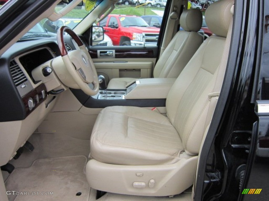 2006 Navigator Luxury 4x4 - Black / Camel photo #10