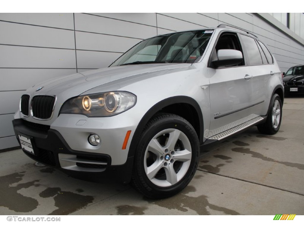 Titanium Silver Metallic 2008 BMW X5 3.0si Exterior Photo #50916501