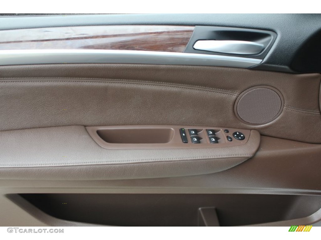 2008 BMW X5 3.0si Tobacco Door Panel Photo #50916606