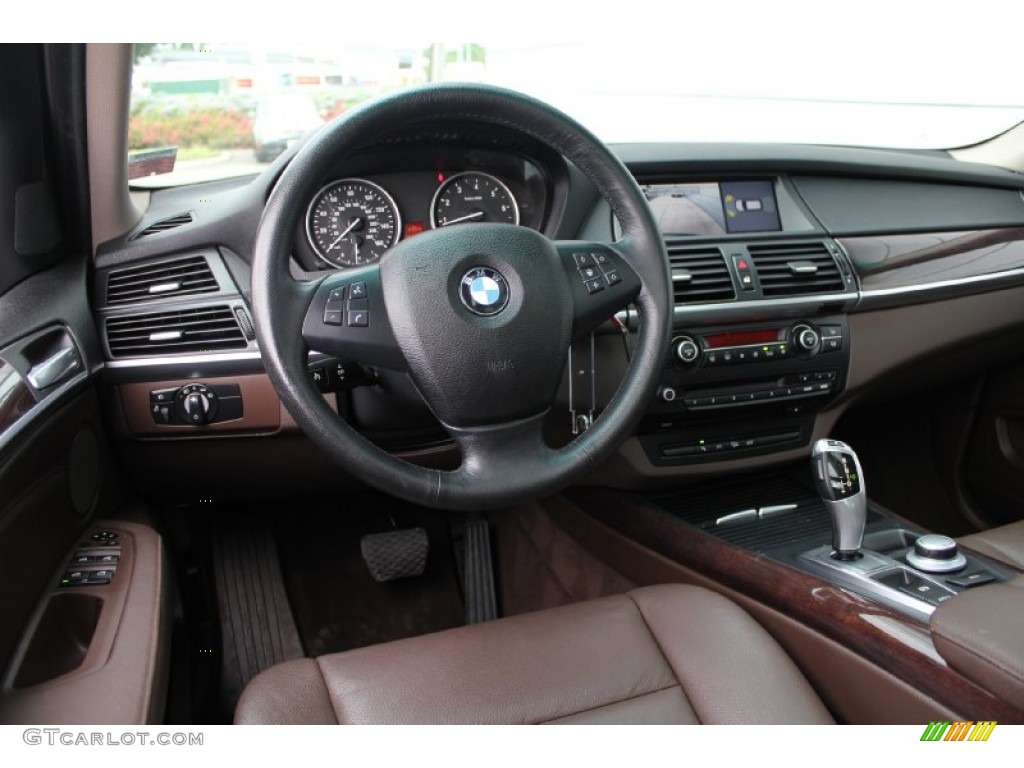2008 BMW X5 3.0si Tobacco Dashboard Photo #50916651
