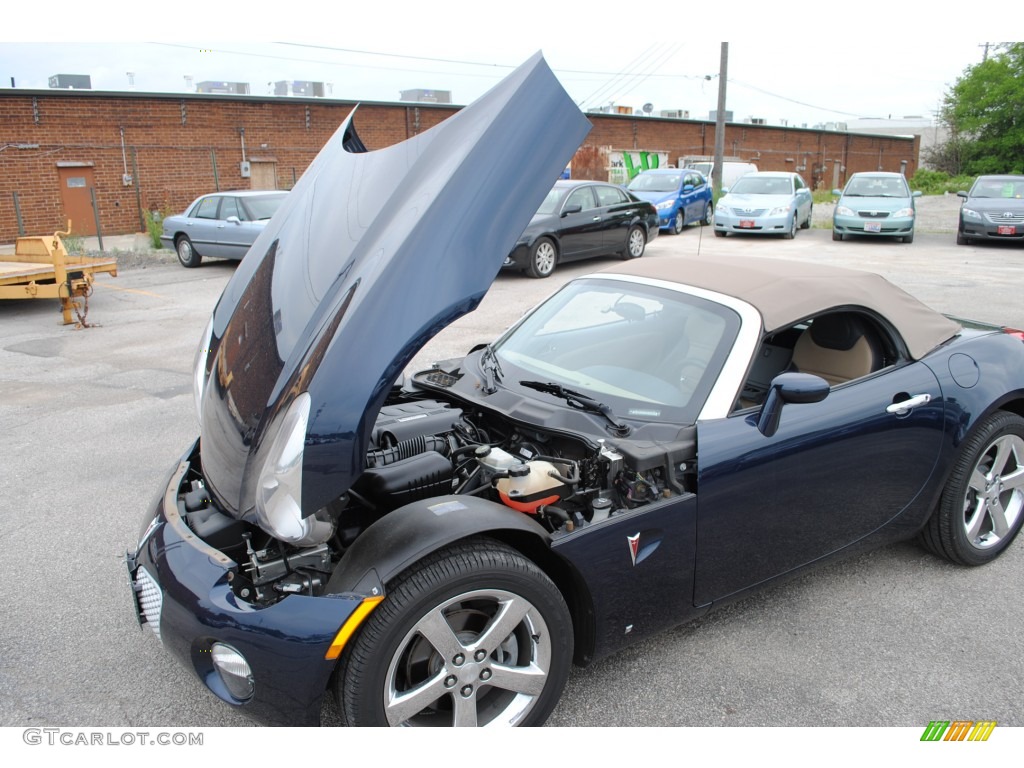 2007 Solstice Roadster - Deep Blue / Steel/Sand photo #19
