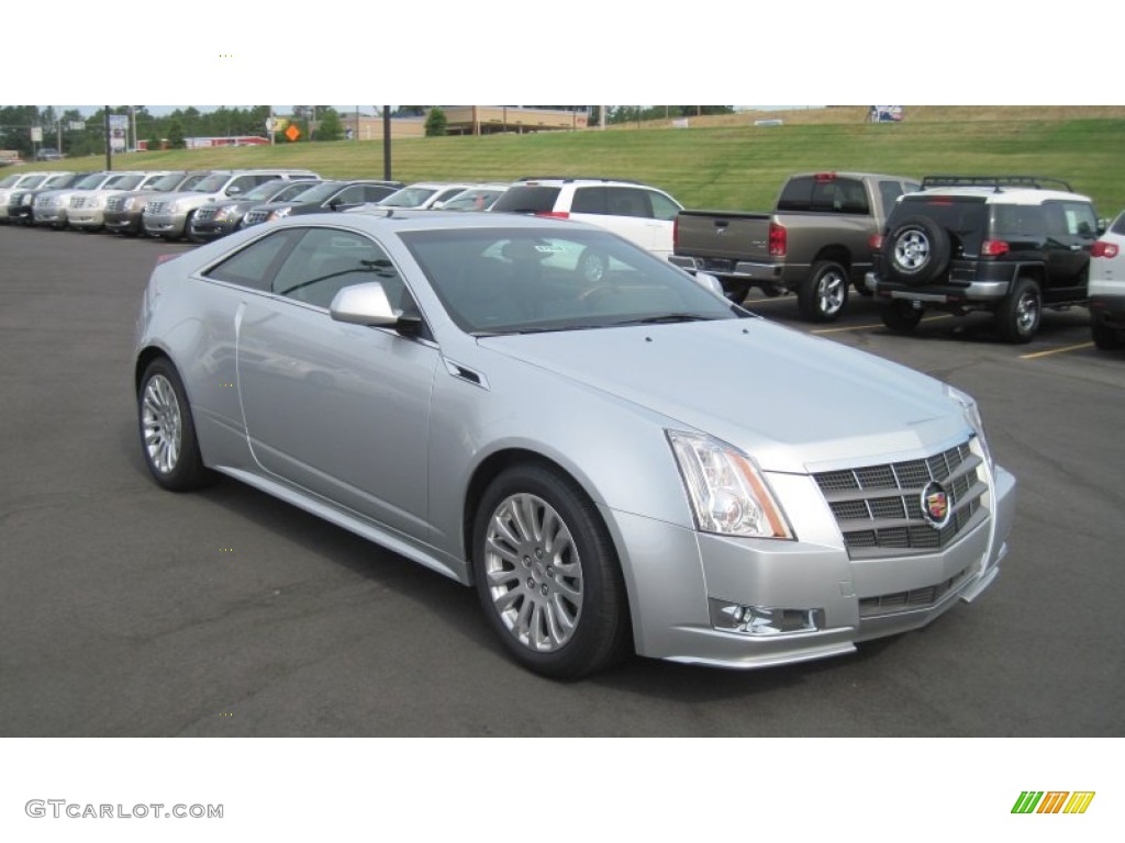 Radiant Silver Metallic 2011 Cadillac CTS 4 AWD Coupe Exterior Photo #50919180