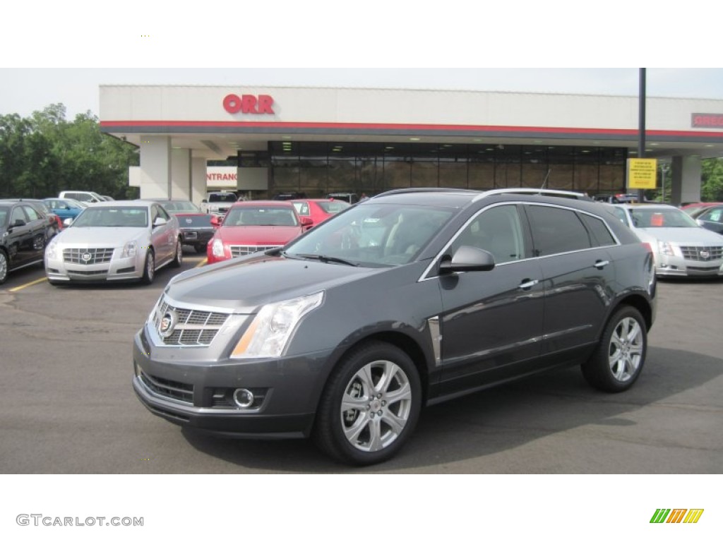 2011 SRX 4 V6 AWD - Gray Flannel Metallic / Titanium/Ebony photo #1